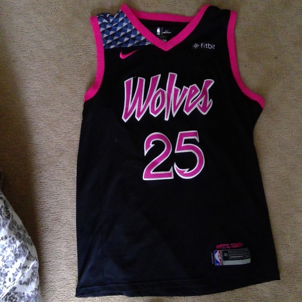 DERRICK ROSE TIMBERWOLVES JERSEY
